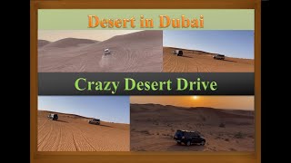 Crazy Desert Drive in Dubai | Off-Road Desert Drive | Craziest Desert Drive in Dubai with Friends