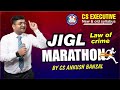 JIGL | LAW OF CRIME | IPC  CRPC  | MARATHON | NEW OLD SYLLABUS | BY CS ANKUSH BANSAL