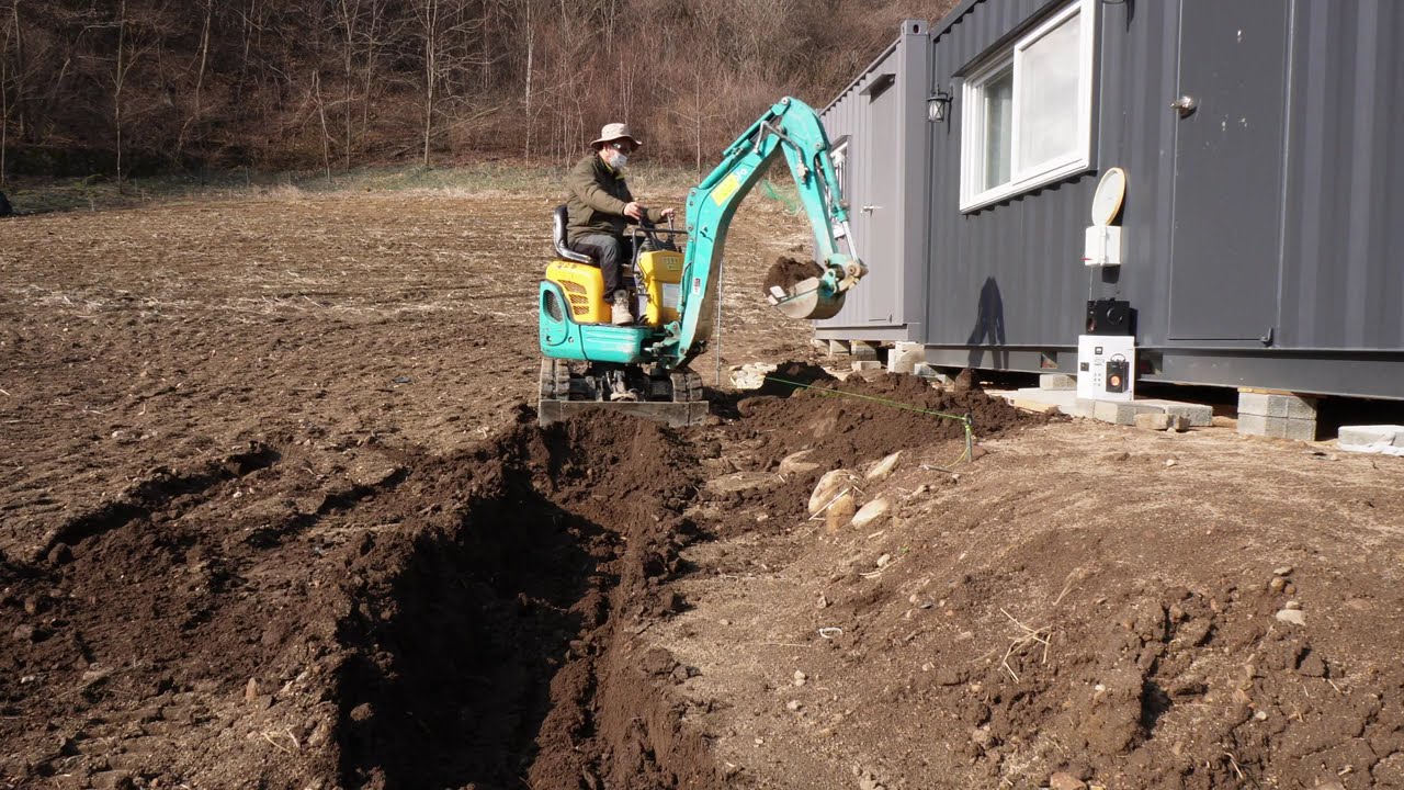 미니굴삭기체험1탄Mini Excavator Experiment 1