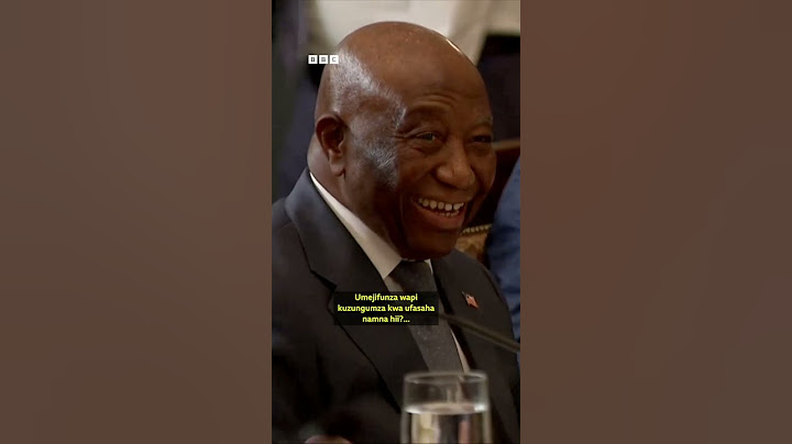 Donald Trump amsifia Rais wa Liberia kwa kuzungumza Kiingereza