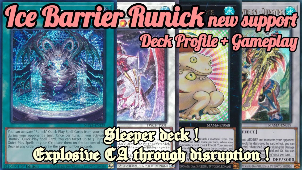 Ice Barrier Runick full support - YGOPRODeck