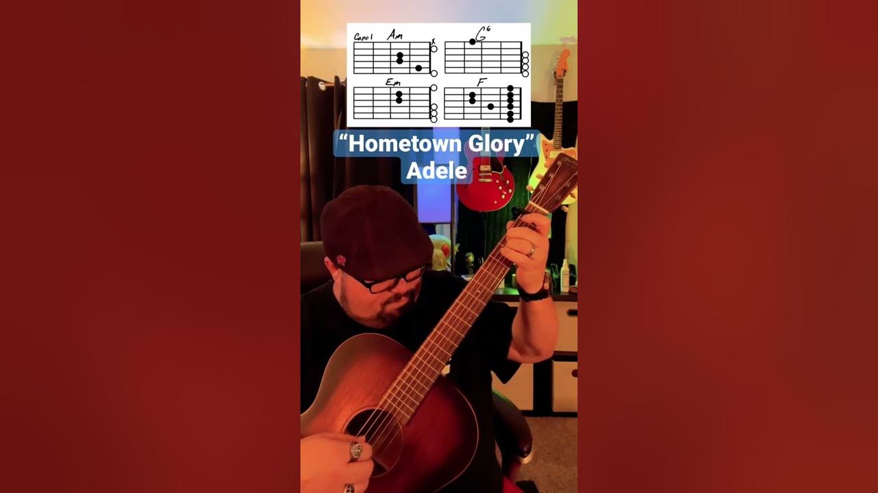 Hometown Glory by Adele! #adele #guitar #shorts #tiktok #trending #music #musica #short #shortvideo