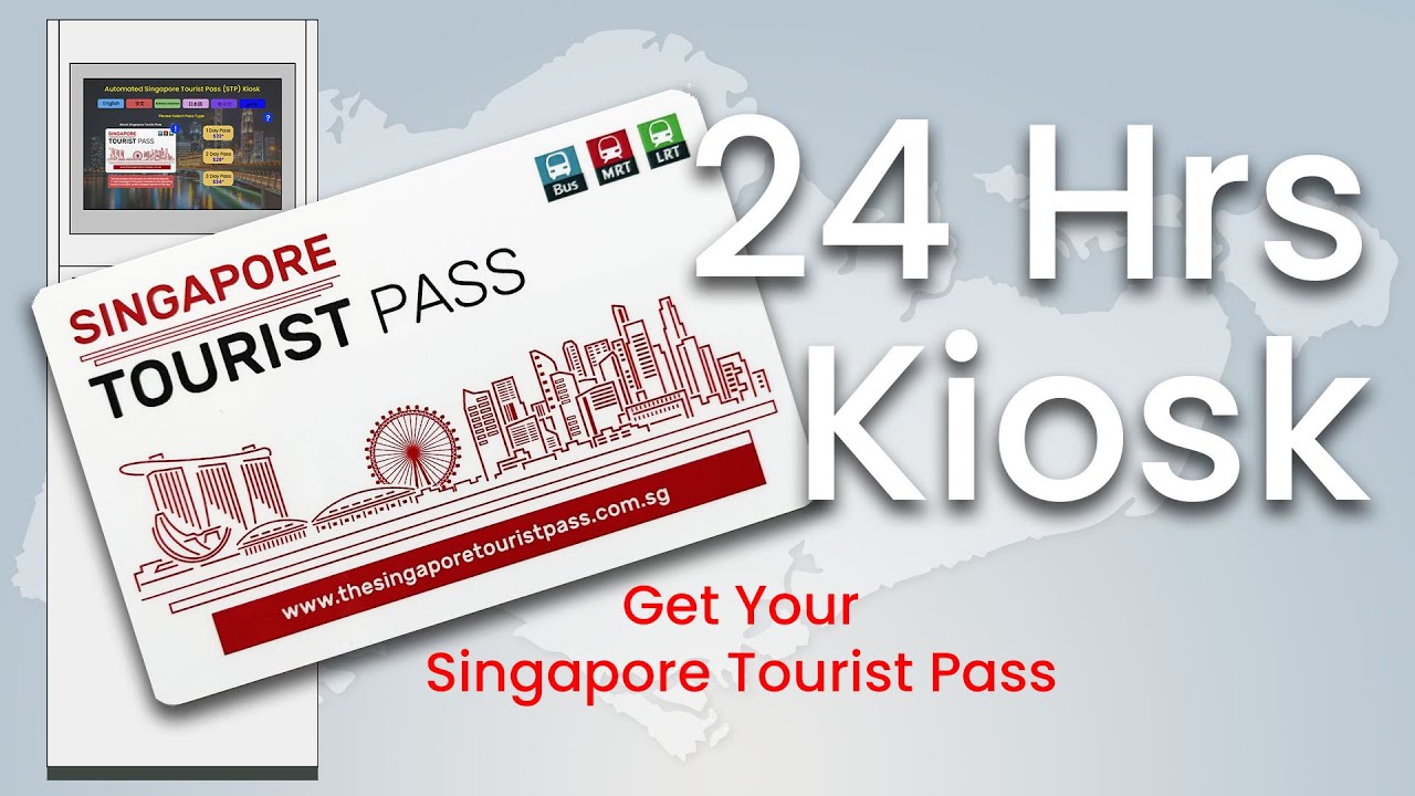 NEW Singapore Tourist Pass Kiosk  Step by Step Usage Guides