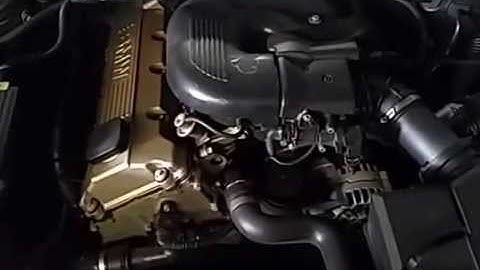 QB01767 BMW E46 318 2001 M43 Engine Testing