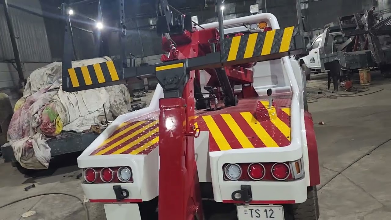 kamal crane manufacturer new patan..fast India 🇮🇳 towing sistam fabrication