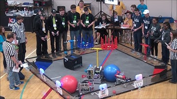 FTC Velocity Vortex North Branch Qualifier: Match 21