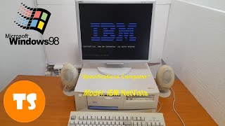 ⭐Retro PC:  IBM NetVista 6579 Windows 98 loading and shutdown.⭐ #vintagecomputer #retrogaming #retro
