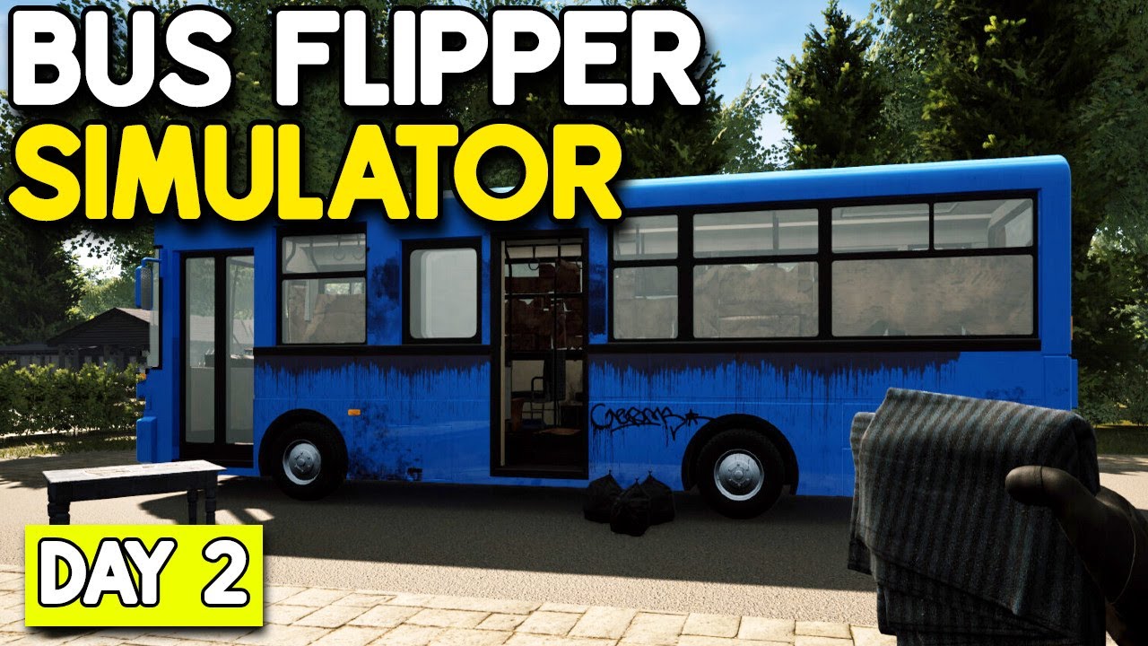 I Want To FIX ALL THE BUSES! (Bus Flipper: Renovator Simulator)