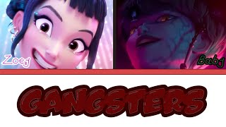Zoey, Baby - Gangsters (Color Coded Lyrics) [ fansong by AI ]