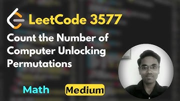Count the Number of Computer Unlocking Permutations | LeetCode 3577 | Math