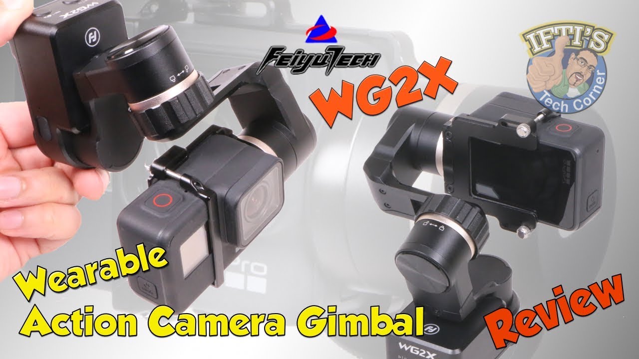 Feiyu-Tech WG2X 3 Axis Wearable Action Camera Gimbal (GoPro) : REVIEW &  Sample Footage!