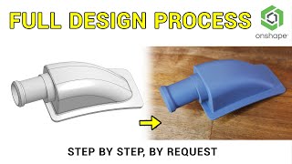 Complex design from start to finish - 3D design for 3D printing pt11