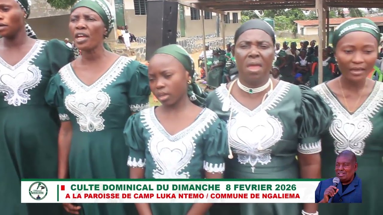 CULTE COMPLET A LA PAROISSE CAMP LUKA NTEMO 8 FEV 2026