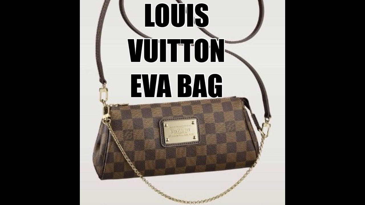 Louis Vuitton Eva Clutch Bag Review - YouTube