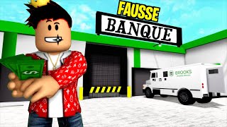 J’ai Ouvert UNE FAUSSE BANQUE Pour Piéger DES VOLEURS… (Brookhaven RP Roblox)