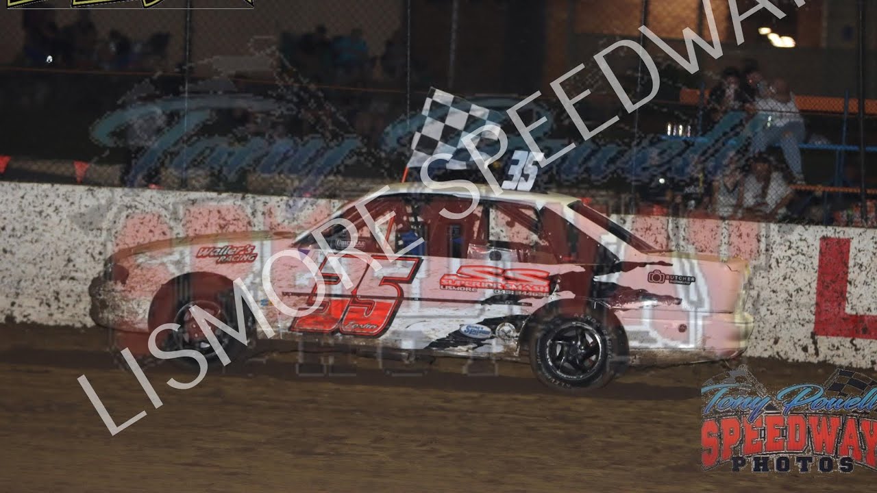 (Lismore speedway) feature street stocks RSA 4 mixed 1.4.23 YouTube