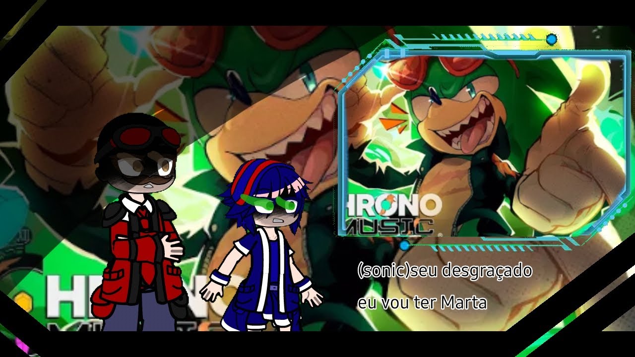 Sonic 3 react ao rap do scourge do (chrono)