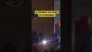 Ed Zesa Power Cut In Parliament