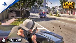 (PS5 Pro) GTA 6 Police Chase Scene 8K 60FPS screenshot 2