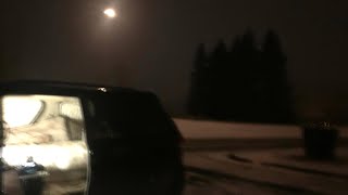 [Day 40] Winter Solo Car Camping | I Slept on the Side of a Random Road | Relaxing | Soothing| Vlog