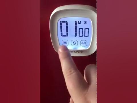 Rumcnjen kitchen timer digital cooking timers clock, on/off simple