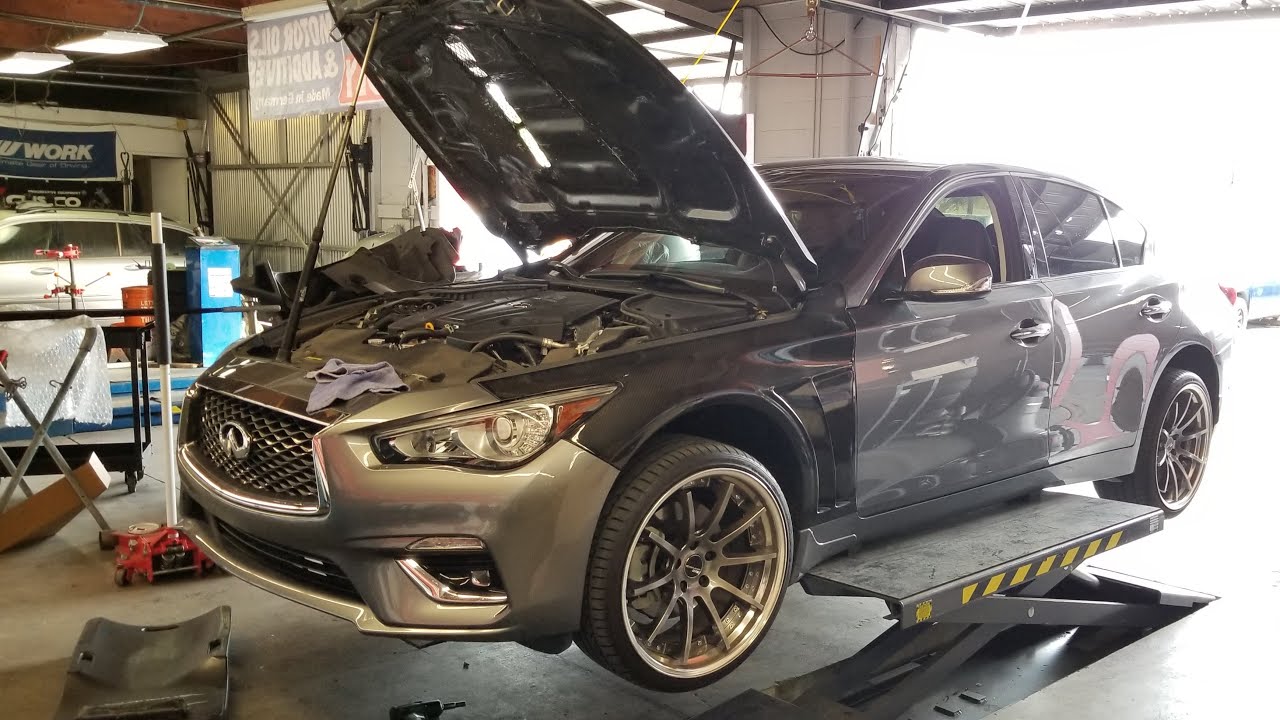 Infinity Q50 V6 3.0 Oil Change YouTube