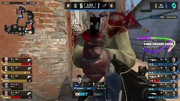 dav1deuS - 4 kills (3 M4A4, USP-S HS)