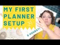 Trying a #aesthetic planner for the first time :: Plan With Me