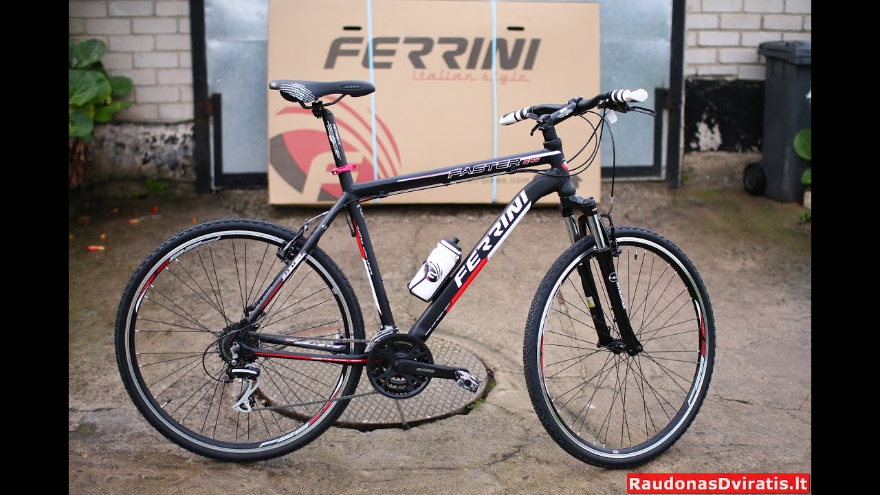 Ferrini Faster 24v 56cm RaudonasDviratis.lt