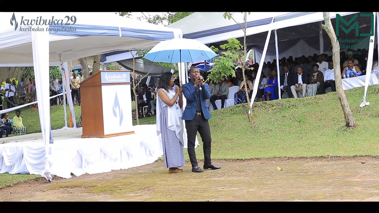 MUNYANSHOZA DIEUDONNE YIFATANYIJE KWIBUKA N'ABATUYE I MWURIRE. - YouTube