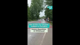 🔴 CANTABRIA | Oito FERIDOS tras un ACCIDENTE múltiple durante o RALLY de Hoznayo