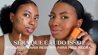 BASE COVER UP MARI MARIA EM PELE NEGRA Camila Nunes