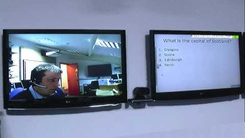 Using TurningPoint during a Videoconference