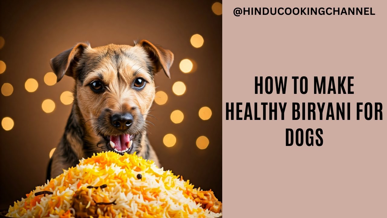 Healthy Soya Biryani Recipe for Dogs | Nutritious and Delicious Dog Food | Hindu Cooking Channel