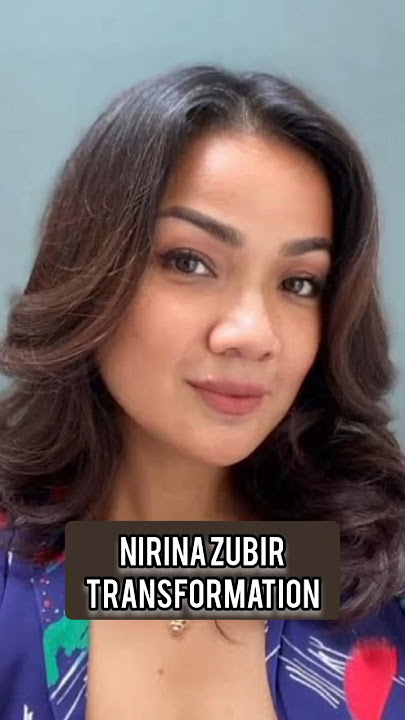 Nirina Zubir Transformation from 0-44 Years (now) #nirinazubir
