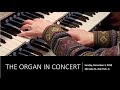 SAVE THE DATE: THE ORGAN IN CONCERT