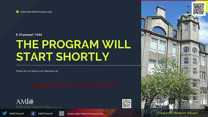 AMIC Friday Khutbah 8 Shawwal 1444