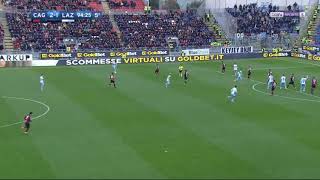 Gol di tacco fantastico di Immobile (Cagliari-Lazio)