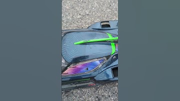 The Arrma Vendetta getting some road rash. #rc #fun #hobby #wreck #wipeout #rccar #arrma #vendetta