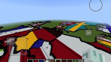 How to build Denmark and Poland in Minecraft part9 built by me(￼Oscar)