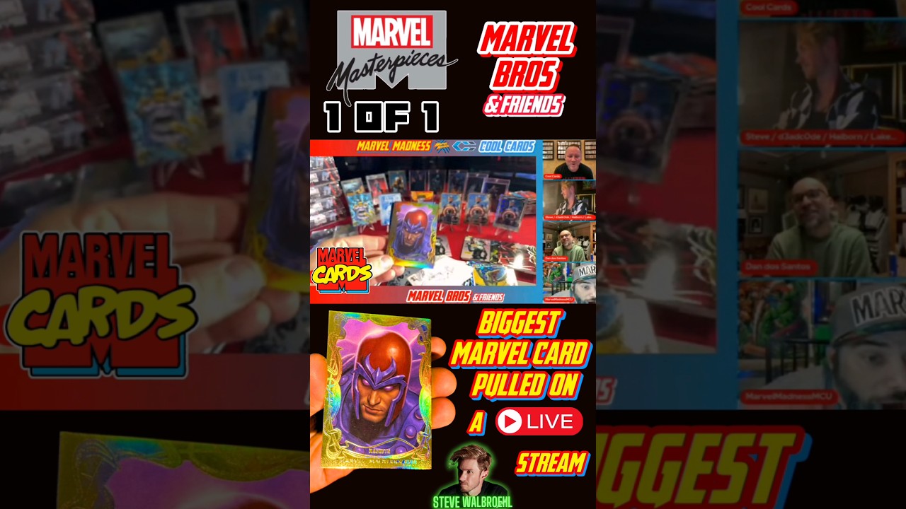 EPIC PULL BIGGEST MARVEL CARD 1 of 1 