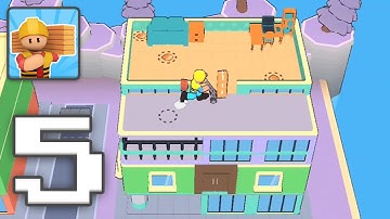 House Builder - Gameplay Walkthrough Part 5 - Casual Games To Play (iOS, Android)