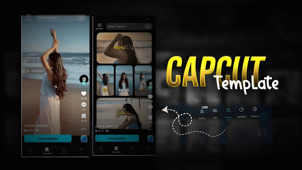 How to find trending CAPCUT Template 🔥| Capcut Video Editing 