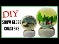 Snow Globe Coasters | DIY Project | Christmas Projects | Another Coaster Friday | Craft Klatch