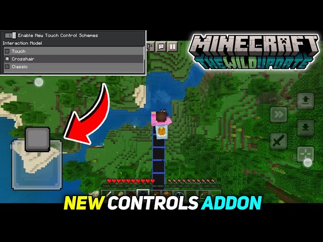 How To ENABLE New MCPE Touch Controls! - Minecraft Bedrock Edition 