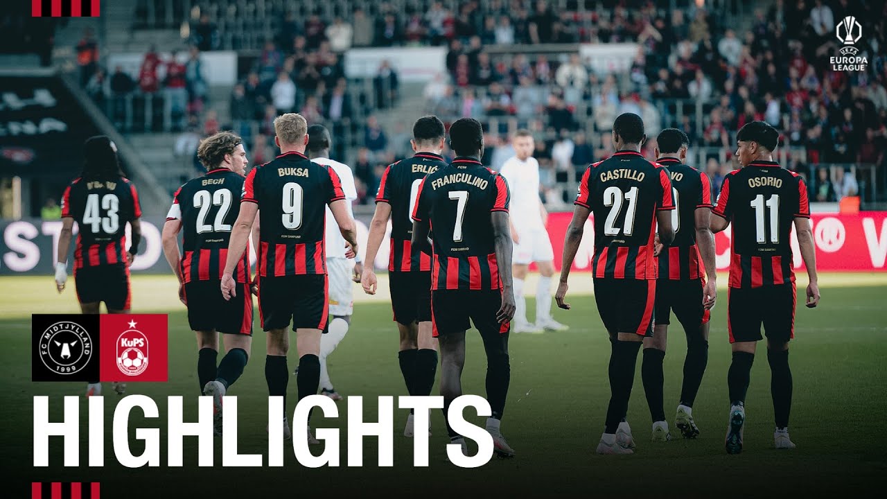 Highlights | FCM 4-0 KuPS | UEL PO 1st leg