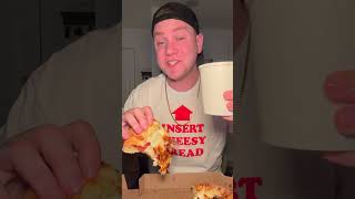 Dominos New Stuffed Crust #dominos #stuffedcrustpizza #new #foodreview #eatingshow #asmreating