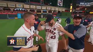 *INSTANT CHILLS * Astros Win AL Pennant 2017 [With Titanic Music]