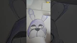 bonnie mask #art #crafts #artandcrafts #fnaf #fivenightsatfreddys #bonnie #mhacommunity #mhaedit