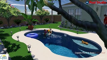 Copano Pools - The Lelani - The Diuguid Family